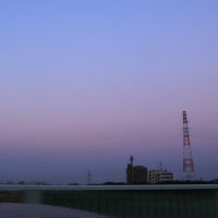多摩川夕景３