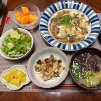 豆腐ときのこのそぼろ煮