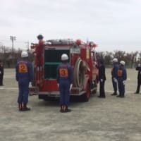 平成３０年度 第４８回 上里町消防団特別点検が行われました。