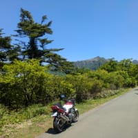 新緑の石鎚ツーリング