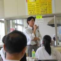 登美丘の同窓会総会に参加
