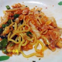 ピックルス食べきりご飯がススムキムチのせヤマサ醤油コラボご飯がススムのキムチまぜ麺②
