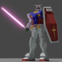 Blenderでガンダムをモデリング 2/20/2024