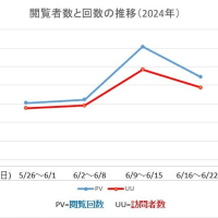 閲覧数などの推移