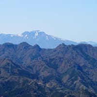 三ッ岩岳とシラケ山・天狗岩
