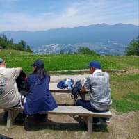 スズランの花咲く入笠山へ