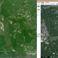 「google earth」で見る世界の大空港（2005年→2015年）
