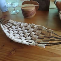 編む　トウモロコシ