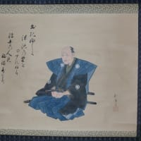 塩谷高貞妻 伝渡辺省亭筆 その22 - 夜噺骨董談義