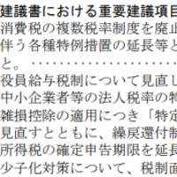 「令和８年度税制改正に関する建議書」について（日本税理士会連合会）