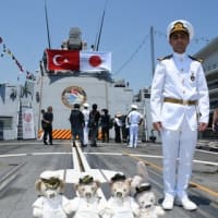 トルコ海軍　コルベット　TCG KINALIADA（クナルアダ）が入港しました