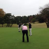 青木プロとゴルフをしました!