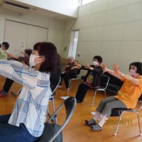 「新生町サロン・ひまわり」(2025/6/11)の活動「体操・ゲーム・茶話会」・・・姶良市加治木町錦江駅前集会所