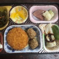 アスパラとベーコンクリーミーコロッケ&肉団子
