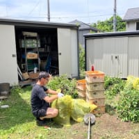 自治会館の大掃除