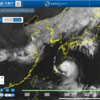 もう少しの辛抱　（気象衛星の台風の画像を観つつ）