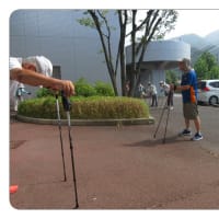 １　安佐北ノルディック・ウォーク395　　猛暑の為最短コースで
