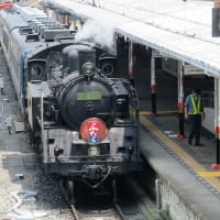 東武日光駅で見かけたSL大樹 2025.7.4