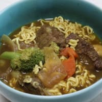 カレーラーメン＆トンカツ