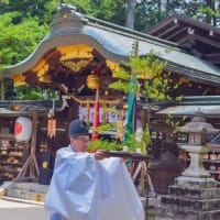 八大神社神事　七夕御供祭　早苗振祭　湯立神事
