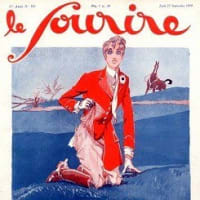Magazine cover   Le Sourire 微笑