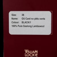 ＜ Clothes ＞ William Lockie ラムウールカーディガン
