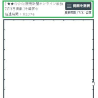 7/3(津田梅子がお札になった日)の数独
