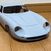 Ferrari 275 GTBの制作を進めます。35