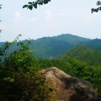 鏡山から城山へ