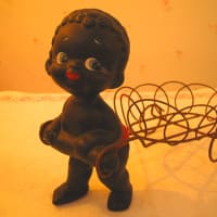 陶器製の『黒人のお人形』