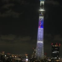 『名探偵コナン×東京スカイツリー® 煌きの青天塔(スカイツリー®)』のコラボ特別ライティング1