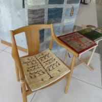 アートギャッベ展　本日最終日です。