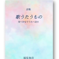 自作詩集、２冊同時発売♪【オンデマンド販売】
