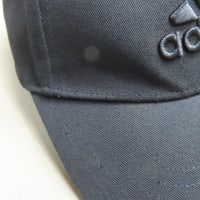 キャップ（アディダス製）汗による退色　水洗い・色掛け（色修正・染色補正・染直し・部分染・地直し・ヤケ直し）綿素材