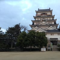 今朝、福山城に行ってきました