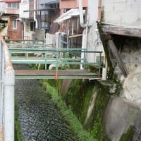 楽描き水彩画「小さな橋」