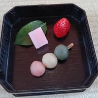 釣り釜と花見団子