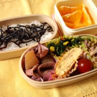 ６／１０　かぶといかの炒め煮 弁当