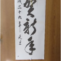 平成29年酉　新年明けましておめでとうございます。