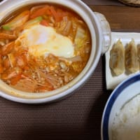 キムチ鍋焼きうどん