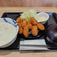 松のや（１０）牡蠣フライ定食＋１個増量Sale
