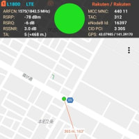 楽天モバイル　基地局　札幌　③