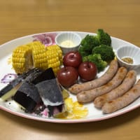 イサキのラタトゥイユ添え☆娘と孫娘の手作りパン