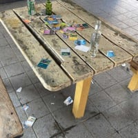 朝ウォーキングの風景。令和7年6月27日。西洋朝顔とペンタス。