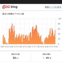 アクセス数が異常