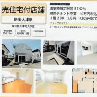 熊本県菊池郡大津町室398-4・売りアパート　￥3,000万円