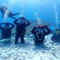 水納島でファンダイブと体験ダイビング