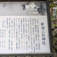 歴史を感じる｢新海三社神社｣～2025GW長野旅行⑬
