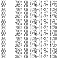 SO2Rでの交信の流れの例
