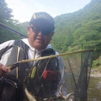 崖の下の涼場！神流川上野村釣行！